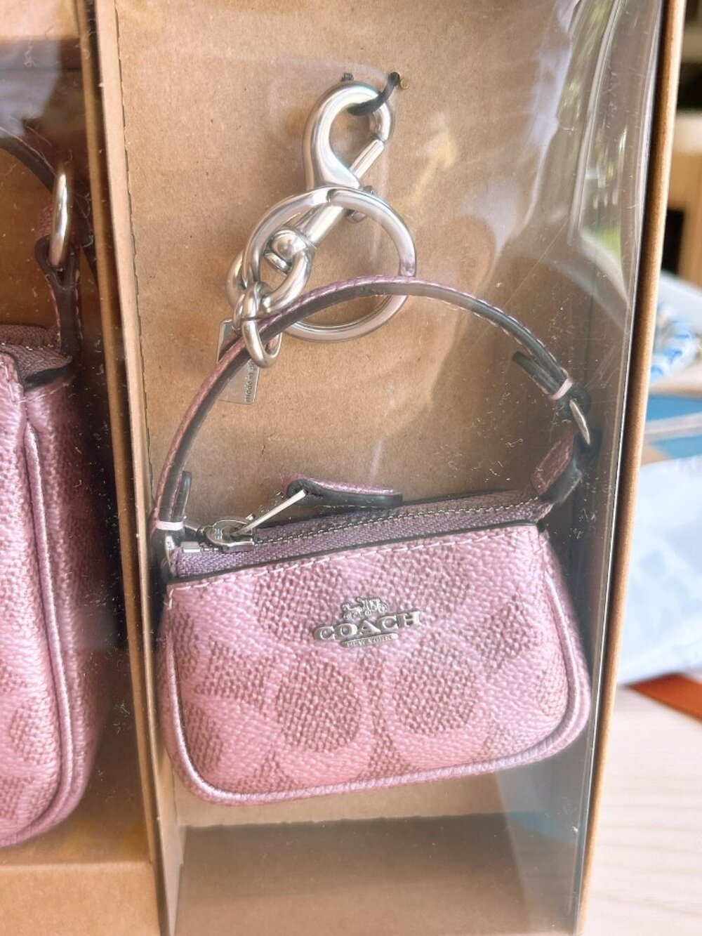 Nwt Coach Boxed Nolita 19 And Charm Set In Signature Canvas CCK96 holiday gift - Picture 14 of 15